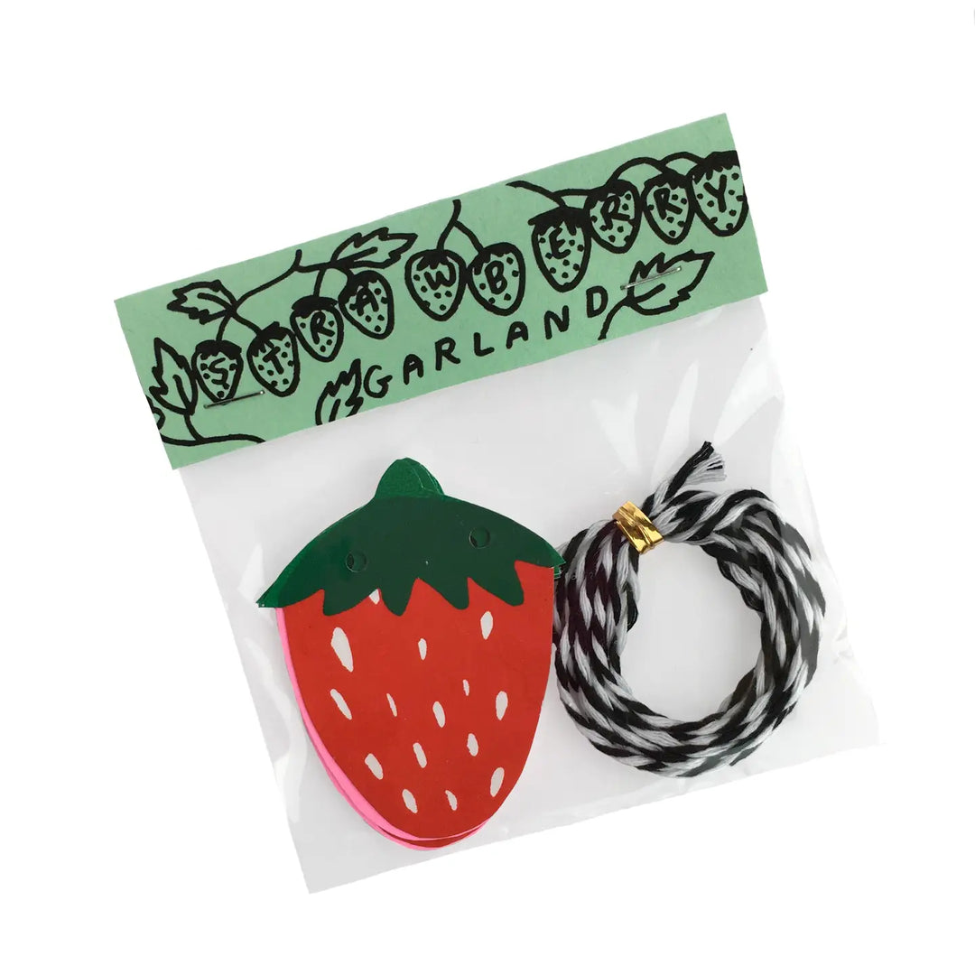 NEW Handmade Strawberry Mini Garland