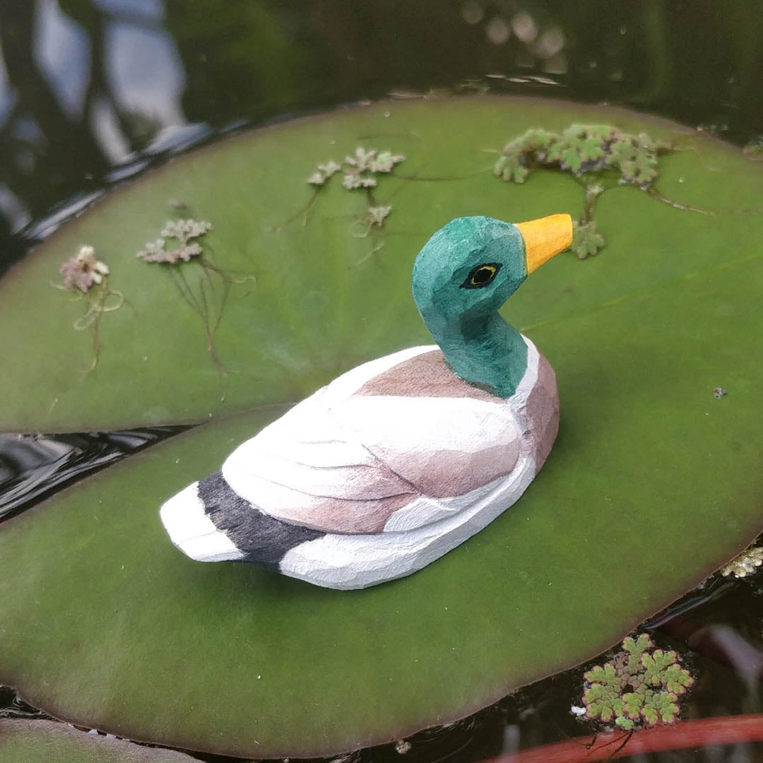 NEW Wooden Duck Animal Toy