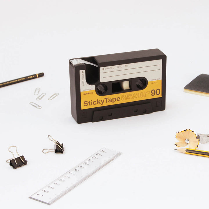 NEW Cassette Tape Sticky Tape Dispenser