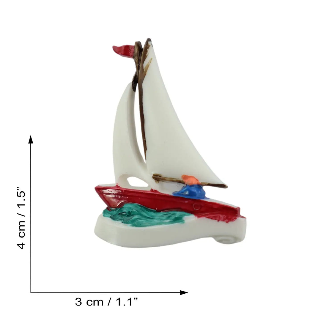 Retro Sailboat Pin
