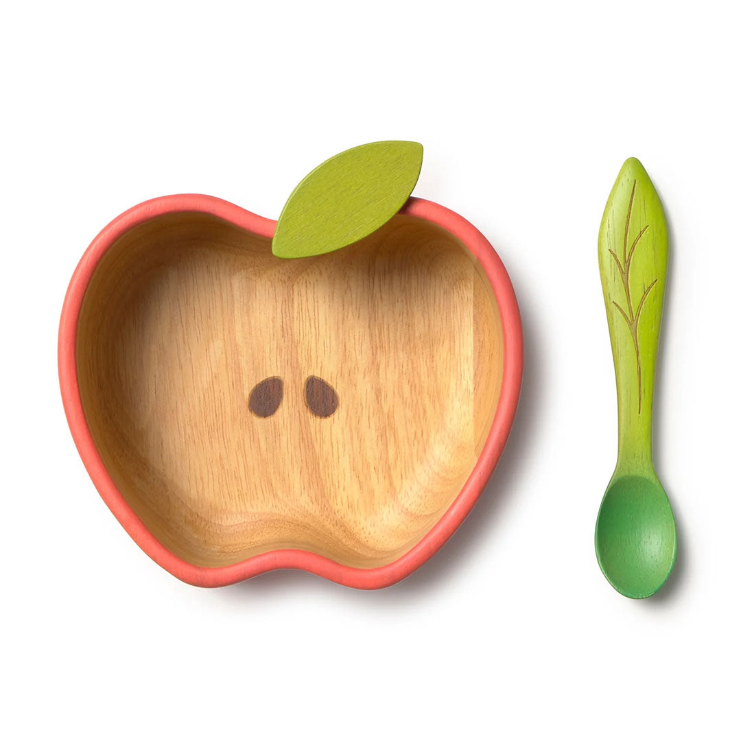 NEW Pepa the Apple Bowl and Spoon Set