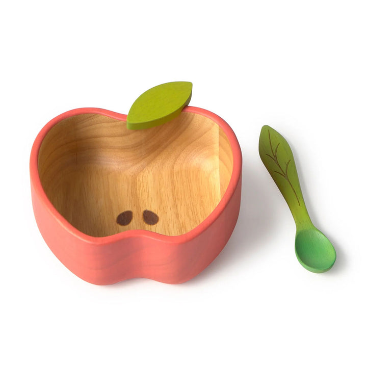 NEW Pepa the Apple Bowl and Spoon Set