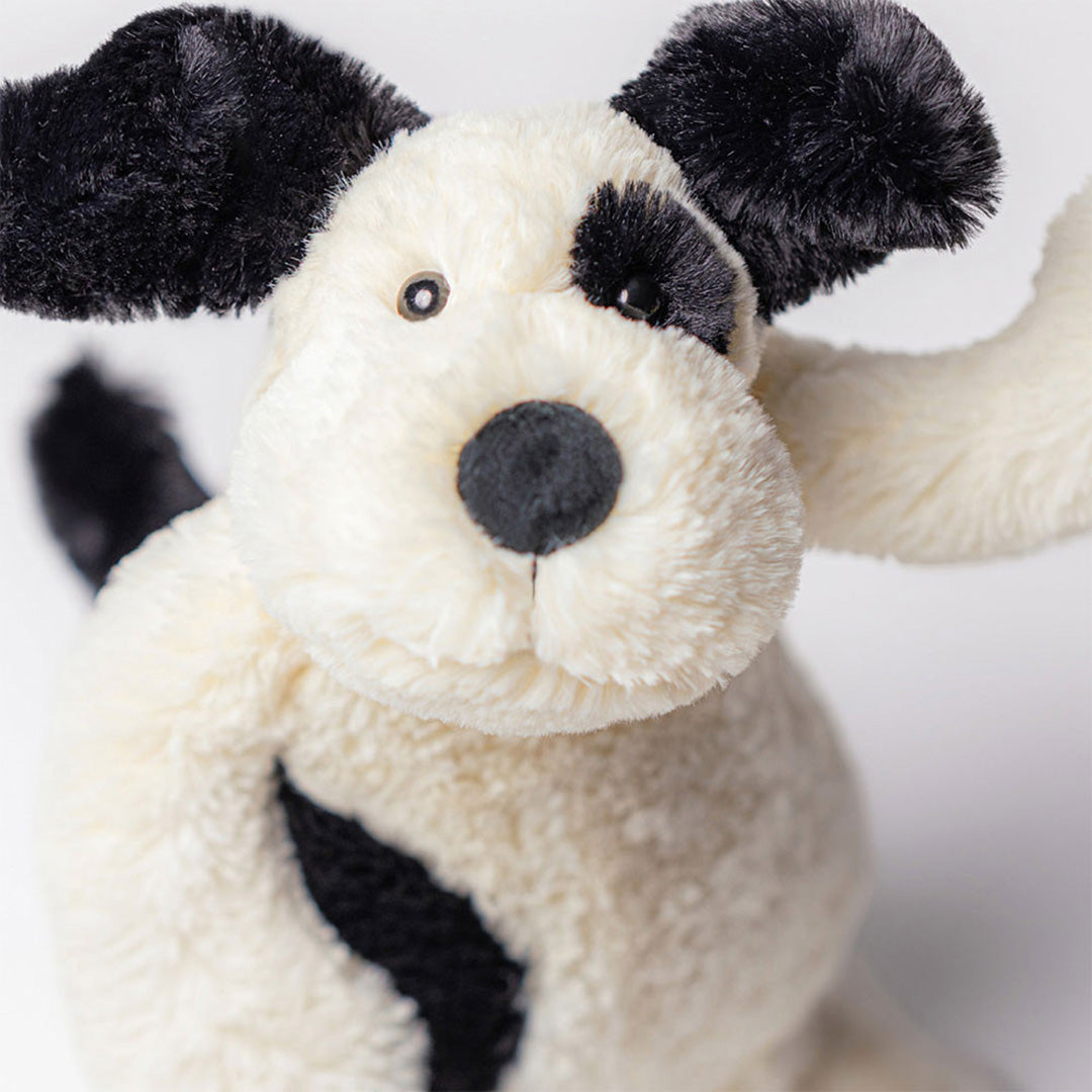 Bashful Rufferty Black & Cream Puppy Original (Medium)