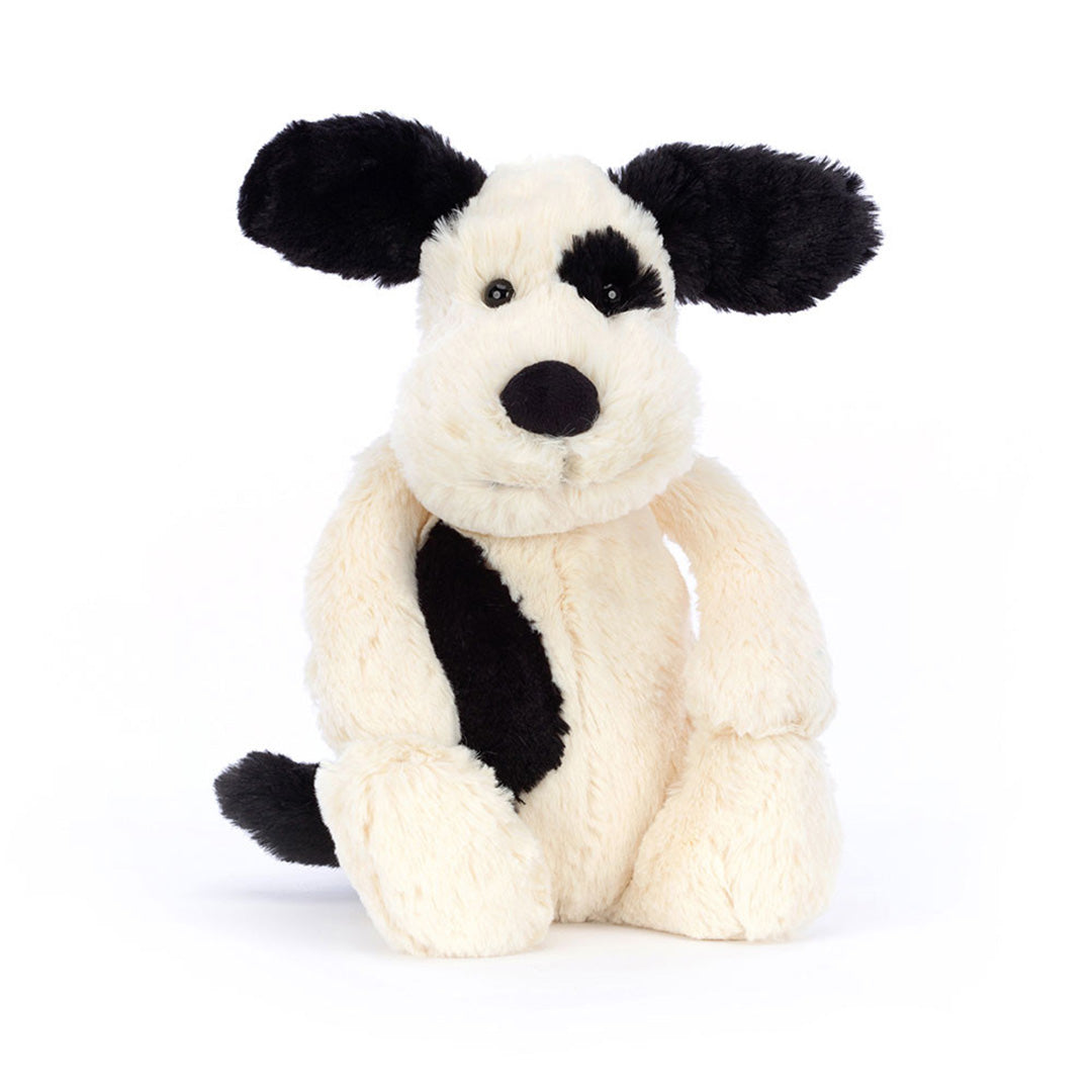 Bashful Rufferty Black & Cream Puppy Original (Medium)