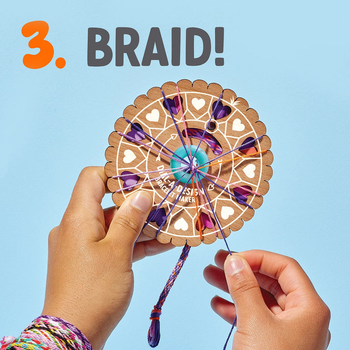 NEW Dial-A-Design Bracelet Maker Wheel
