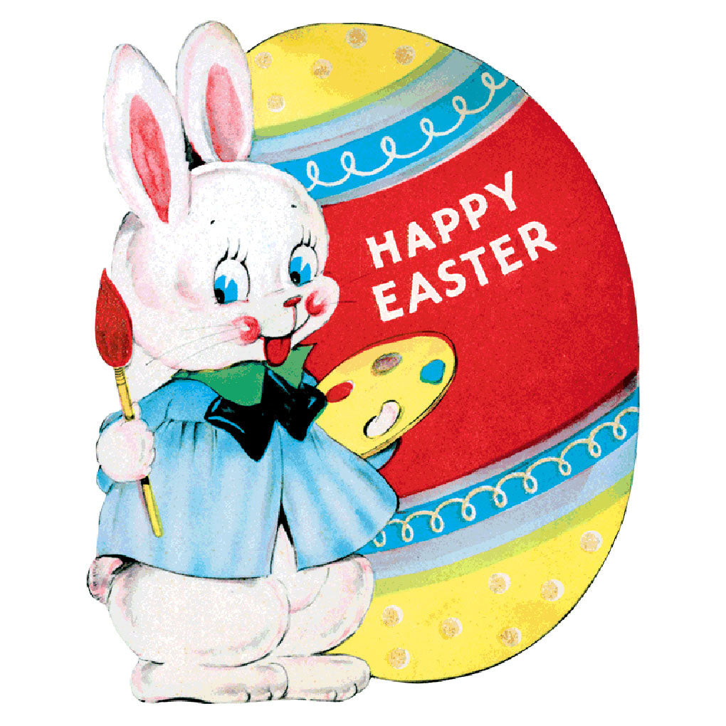 Easter Rabbit Sticker Box