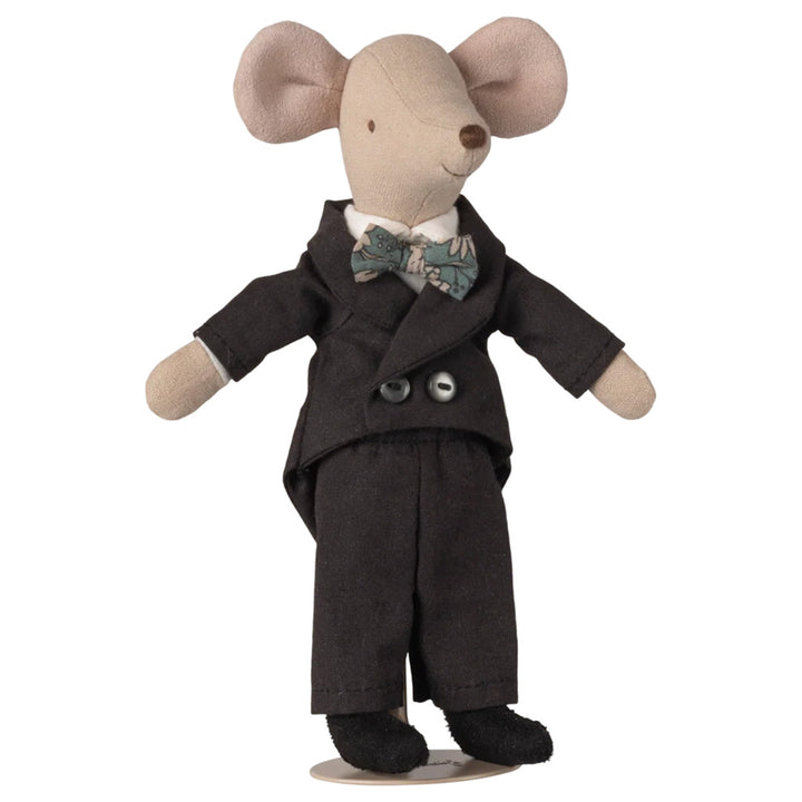 Wedding mice couple in box, Mum and Dad