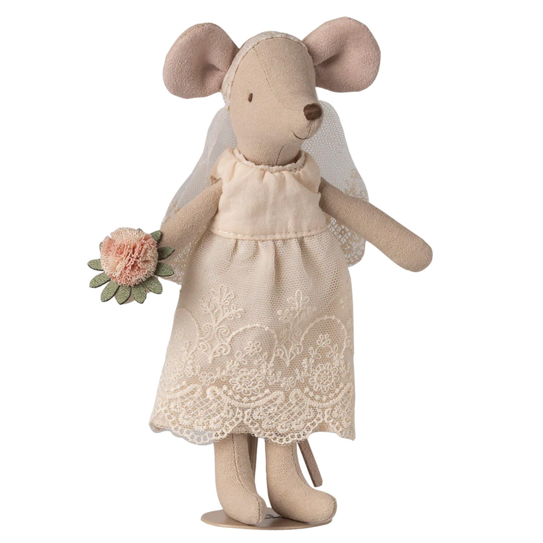Wedding mice couple in box, Mum and Dad