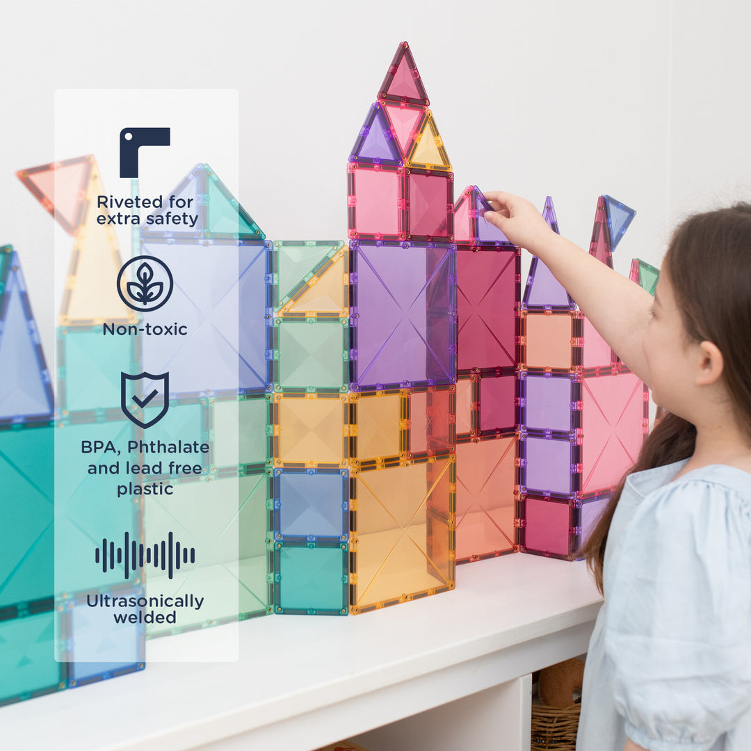 Connetix Pastel Creative Pack: 120 Pieces