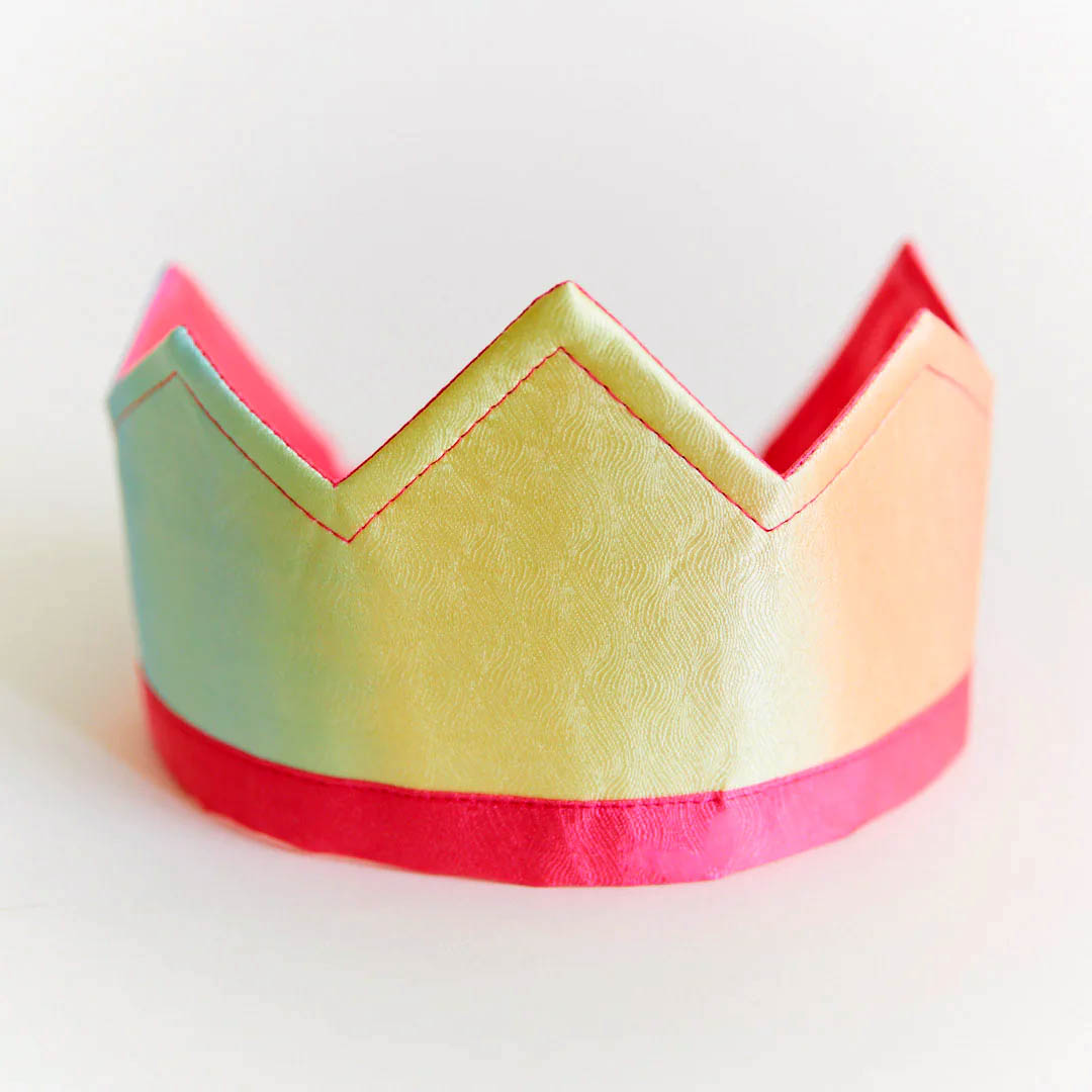 Silk Crown- Rainbow