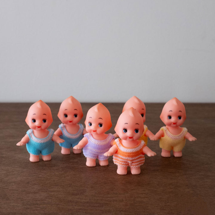 Kewpie Japanese Doll- Mini Kewpie with Knit Outfit