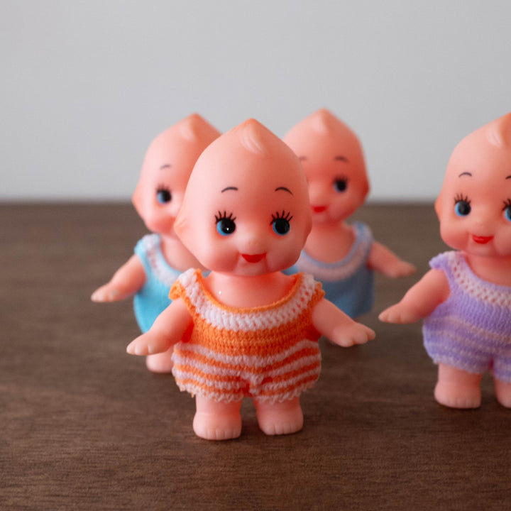 Kewpie Japanese Doll- Mini Kewpie with Knit Outfit
