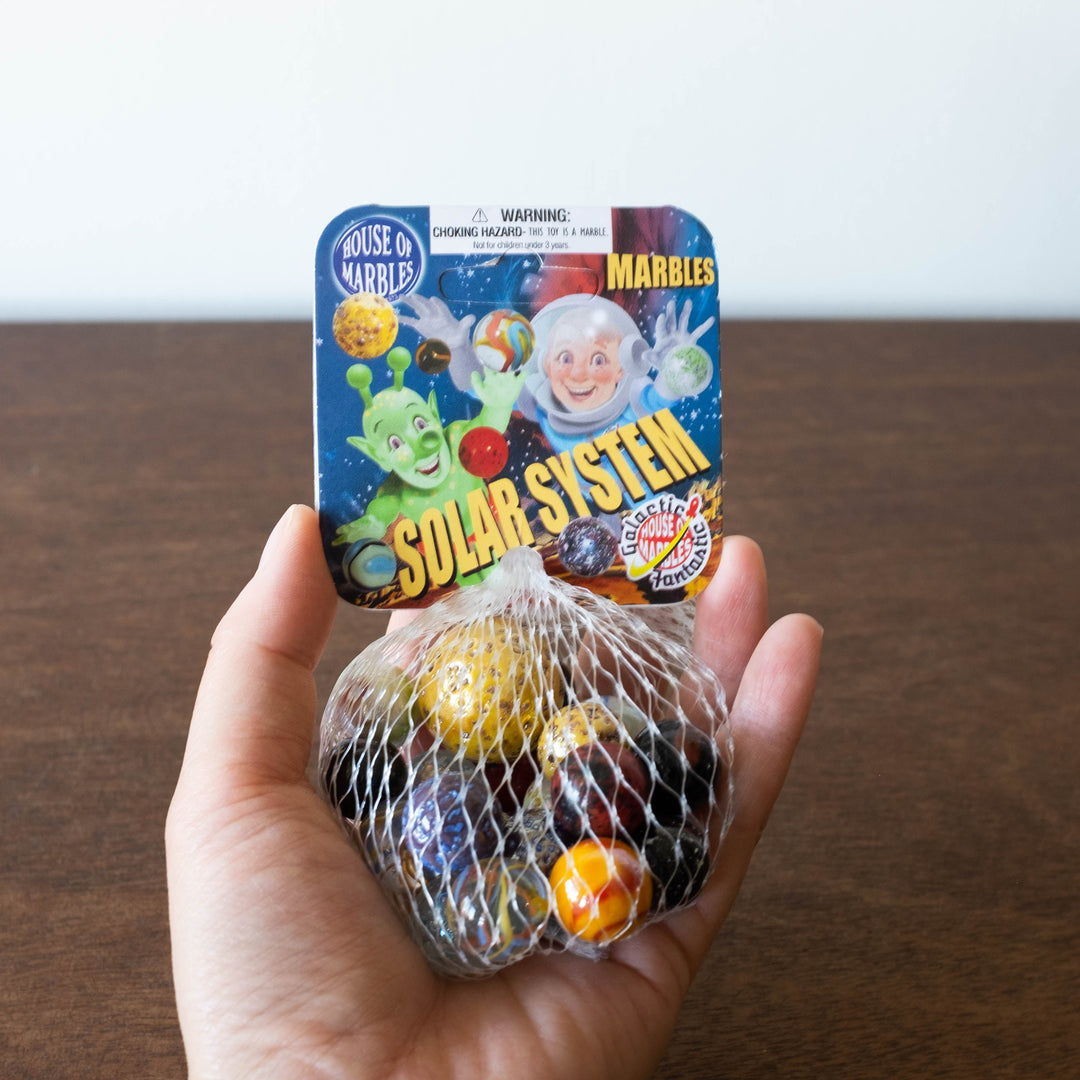 Solar System Net Bag Marbles