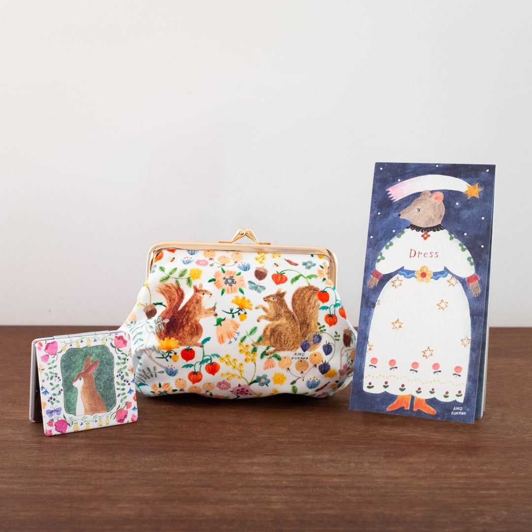 Aiko Fukawa Stationery: Purse #1 Squirrel
