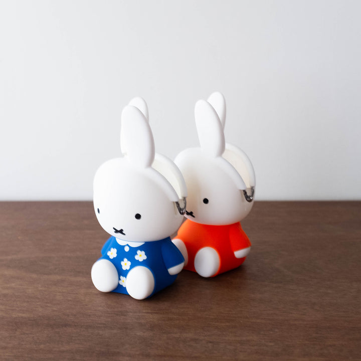 New Japanese 3D Miffy Coin Purse Bag- Blue Flowers