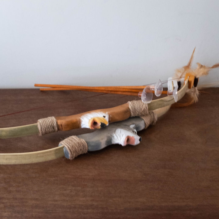 Wooden Animal Bow & Arrow Set- Available in 2 Styles!