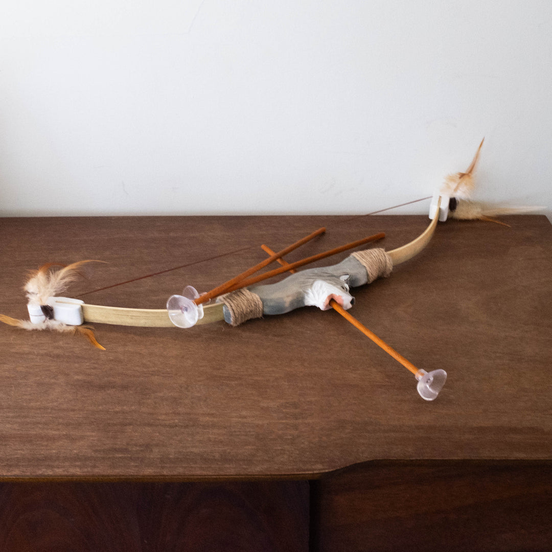 Wooden Animal Bow & Arrow Set- Available in 2 Styles!