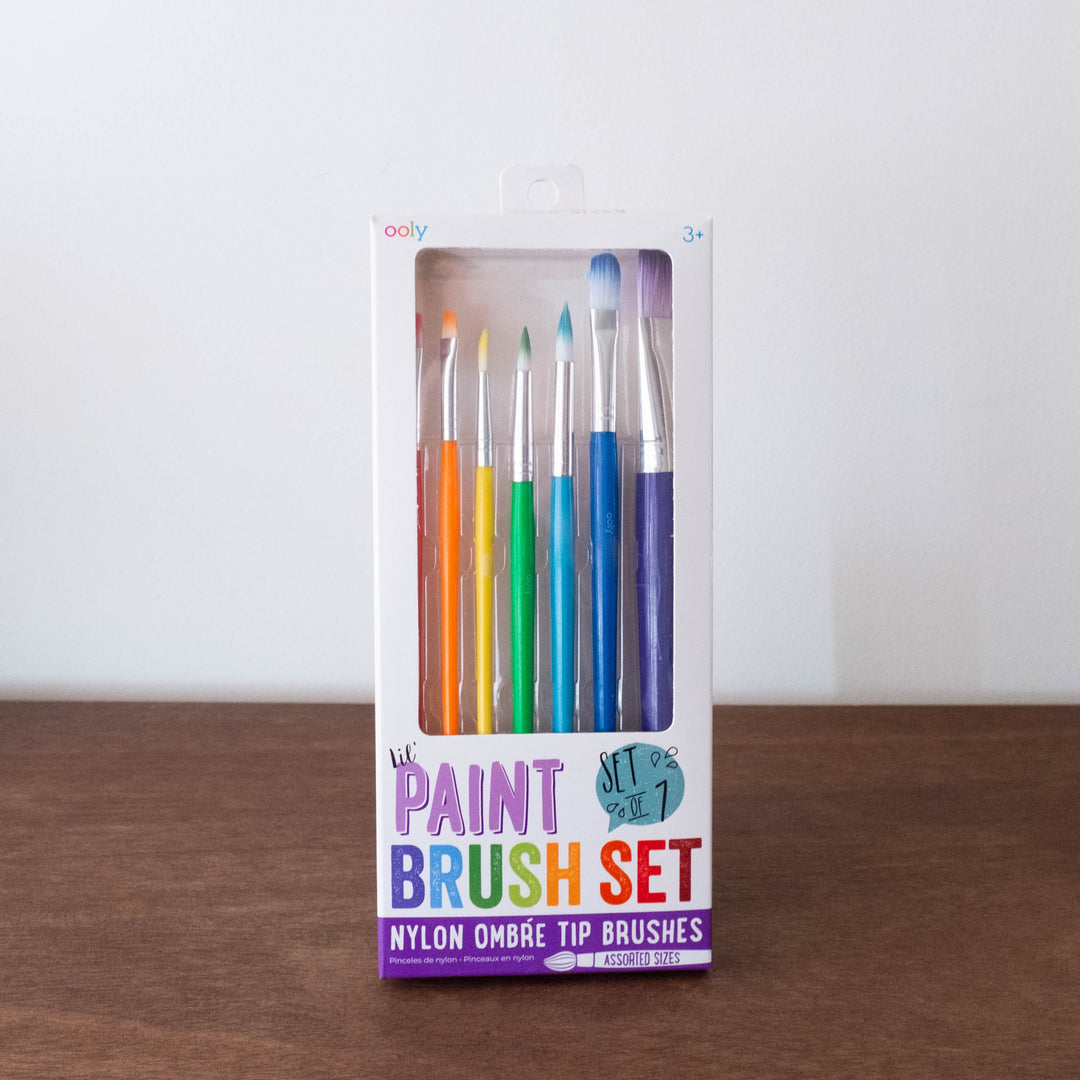 Lil' Paint Brush Set- Set of 7