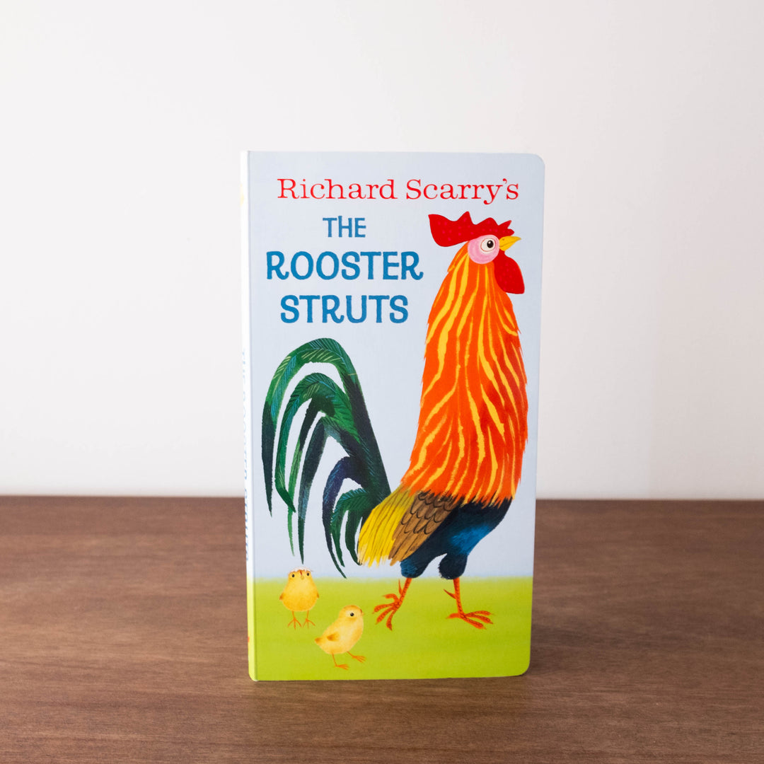 NEW Richard Scarry's The Rooster Struts Board Book