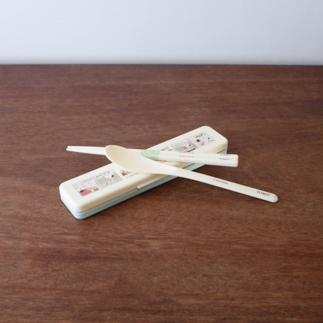 Snoopy Utensils Bento