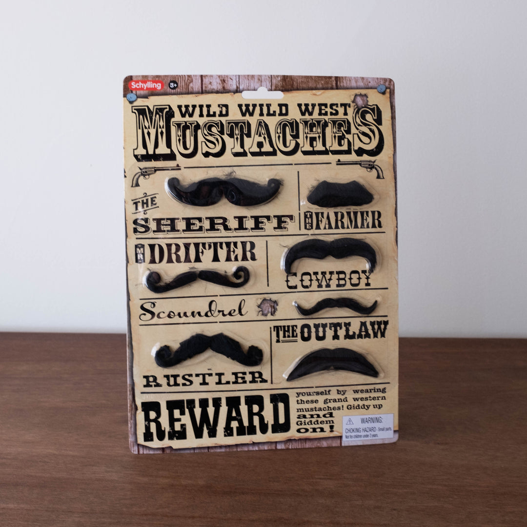NEW Western Mustaches Set