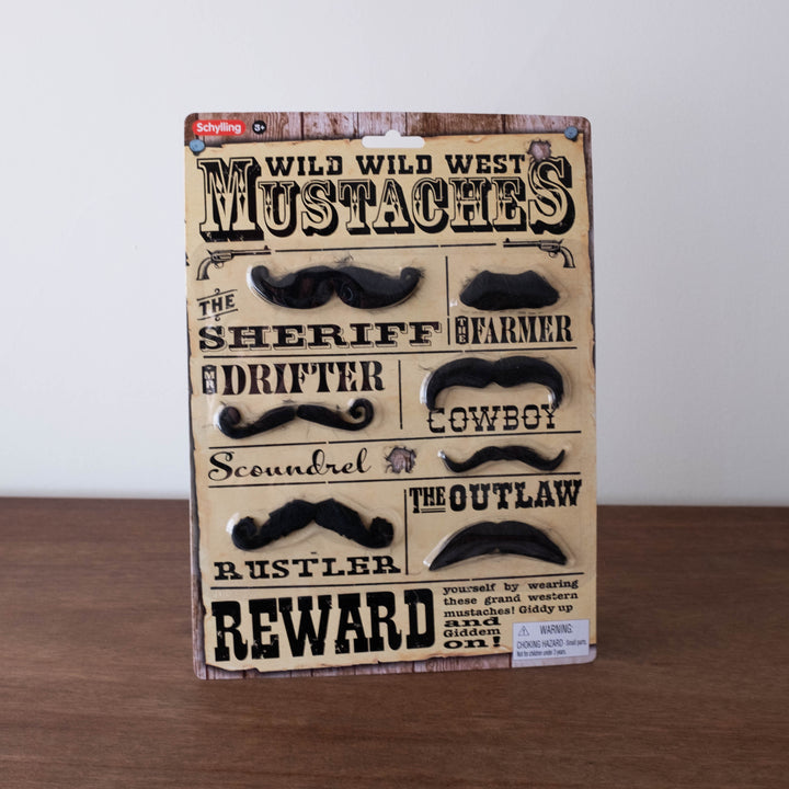NEW Western Mustaches Set