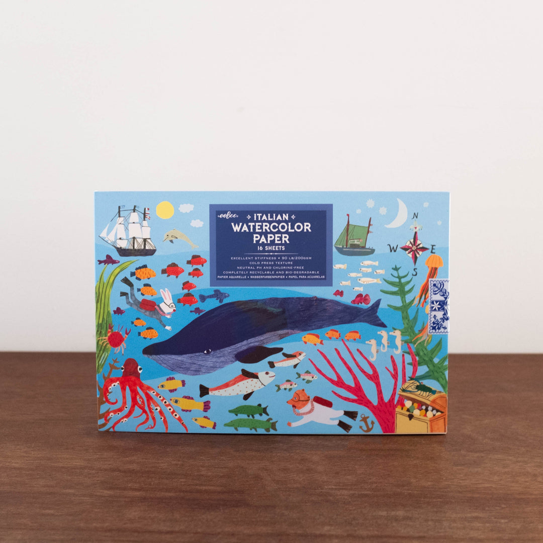Watercolor Paper Pad- In the Sea