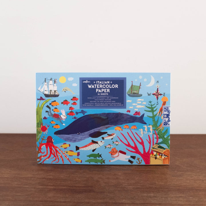 Watercolor Paper Pad- In the Sea