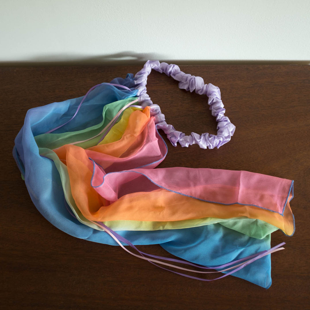 NEW Rainbow Play Veil Crown