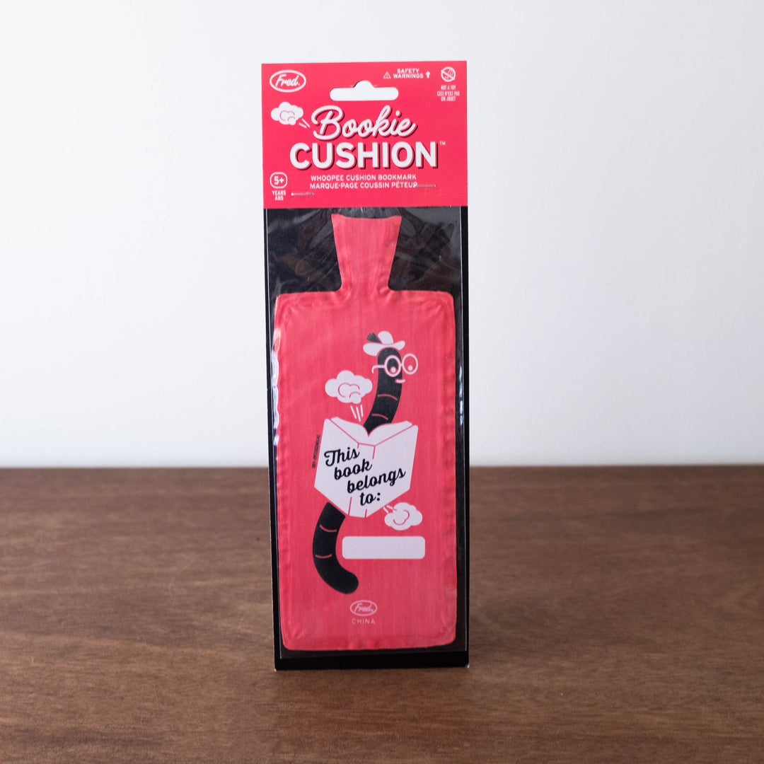 Bookie Cushion - Whoopee Cushion Bookmark
