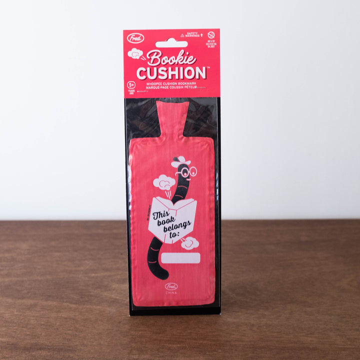 Bookie Cushion - Whoopee Cushion Bookmark