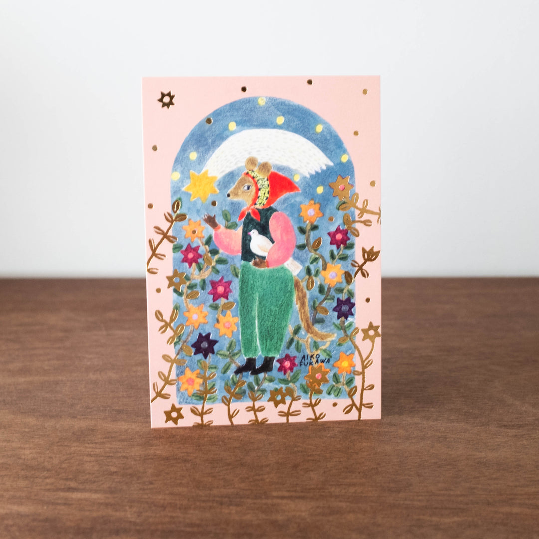 NEW Aiko Fukawa Collection: Foil Metallic Post Card #1 Amulet