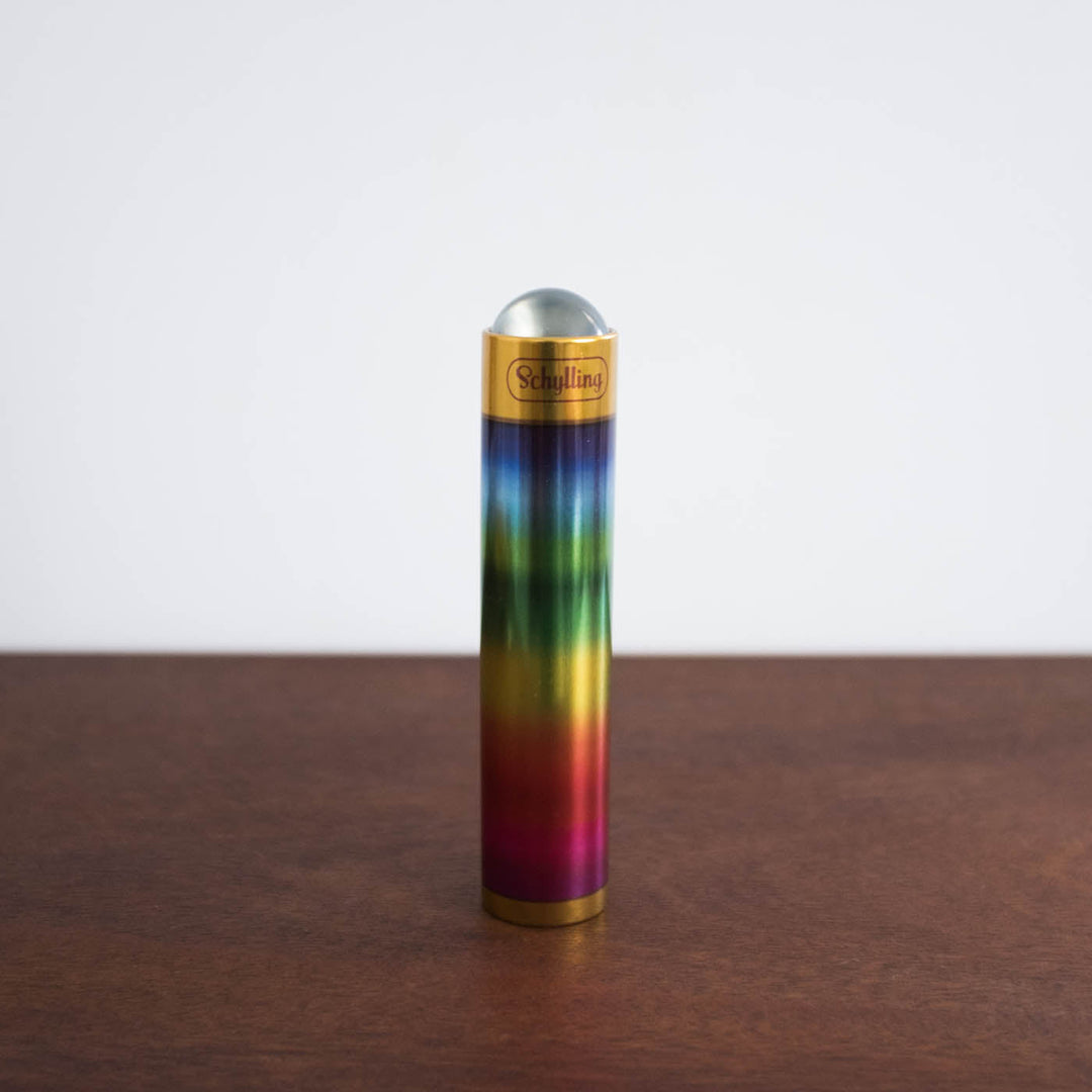 Rainbow Marble Tin Kaleidoscope Toy