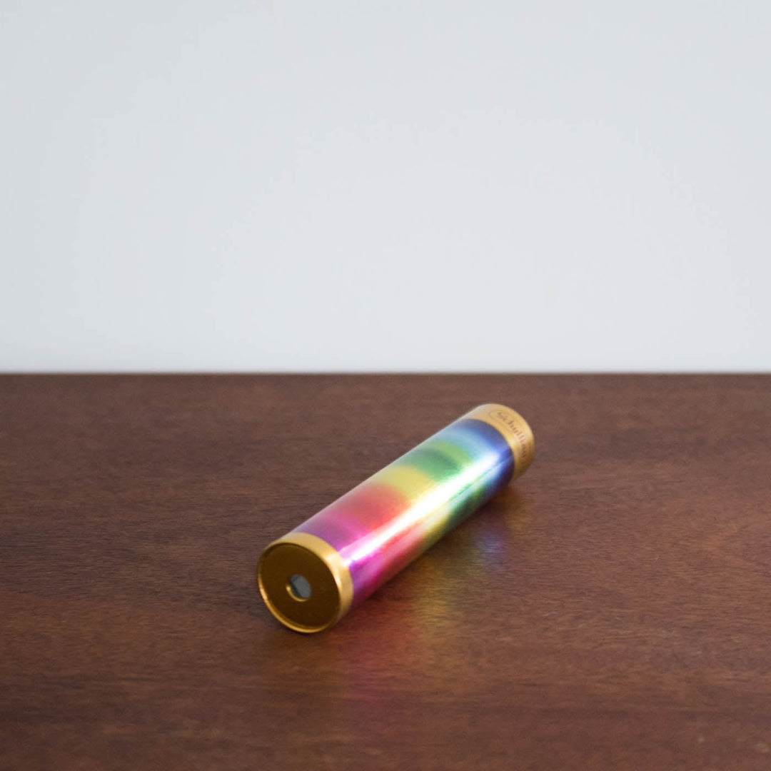 Rainbow Marble Tin Kaleidoscope Toy