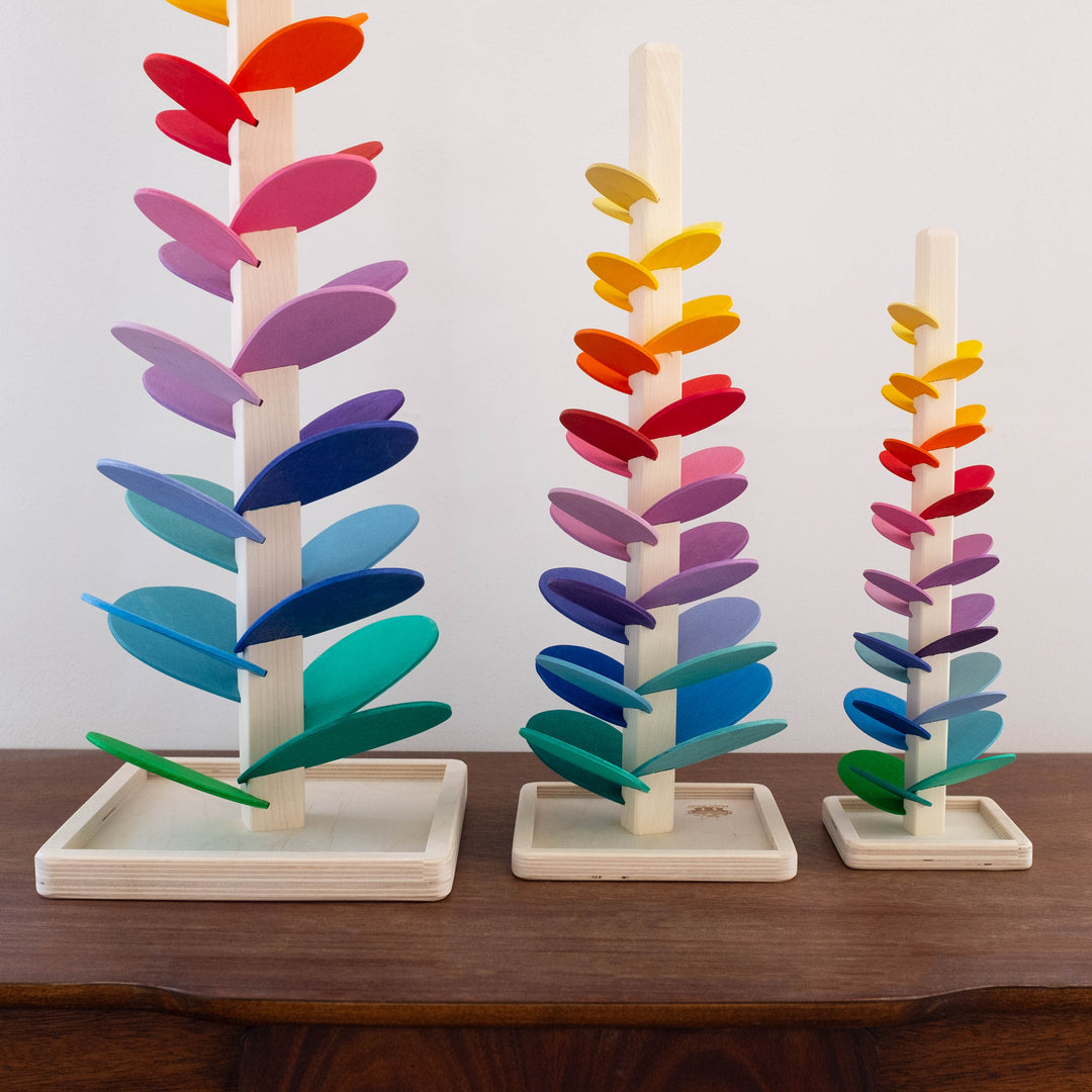 NEW Wooden Cascading Musical Marble Tower- Available in Three Sizes!