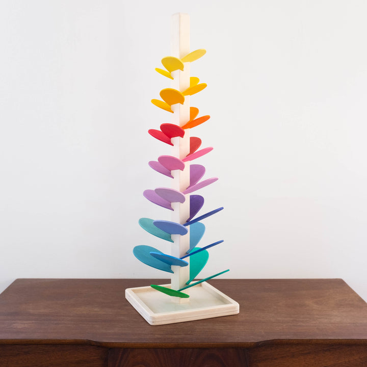 NEW Wooden Cascading Musical Marble Tower- Available in Three Sizes!