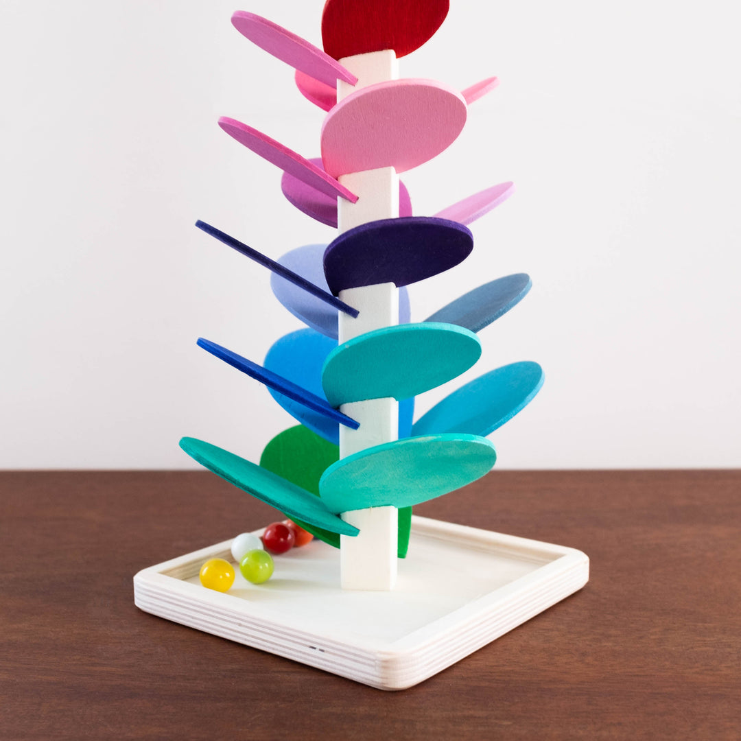 NEW Wooden Cascading Musical Marble Tower- Available in Three Sizes!