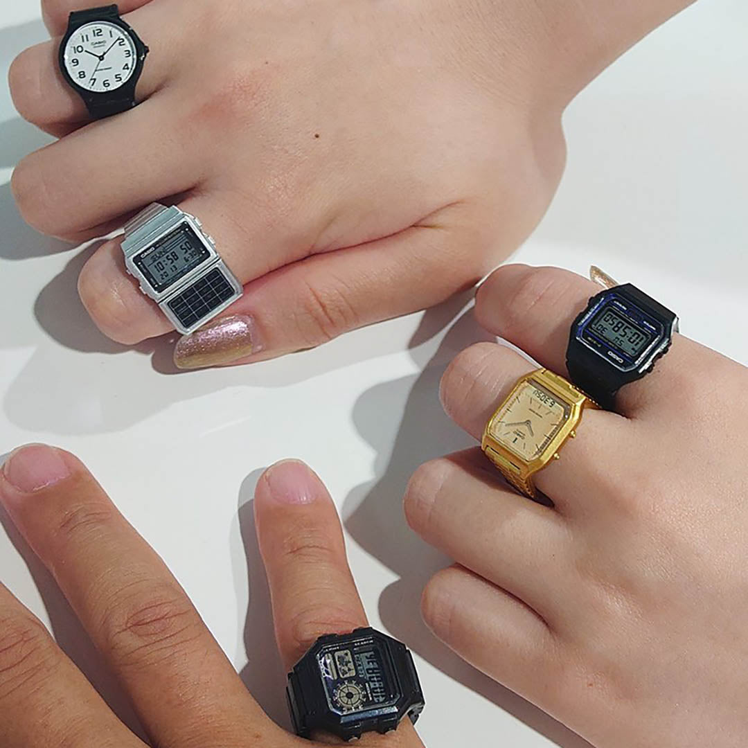 Japanese Blind Capsule: Casio Watch Ring
