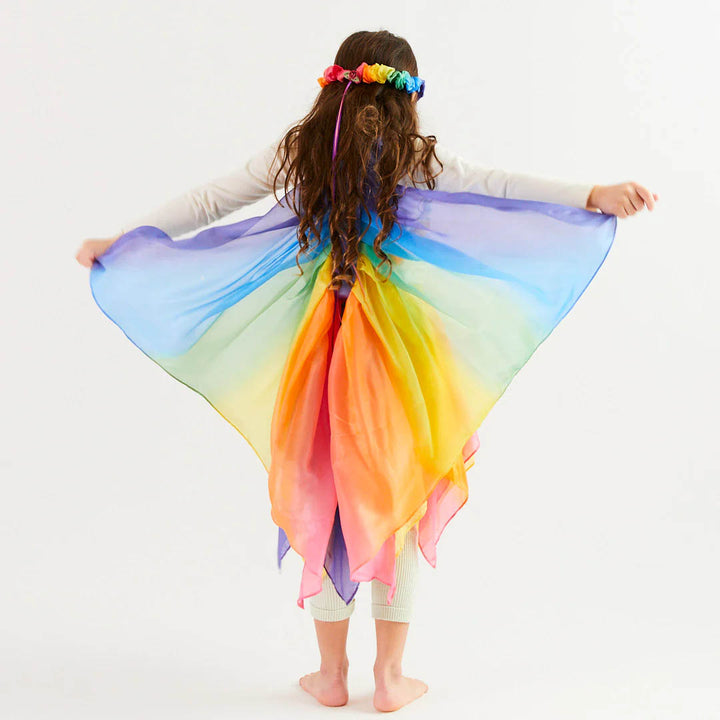 NEW Rainbow Silk Wings