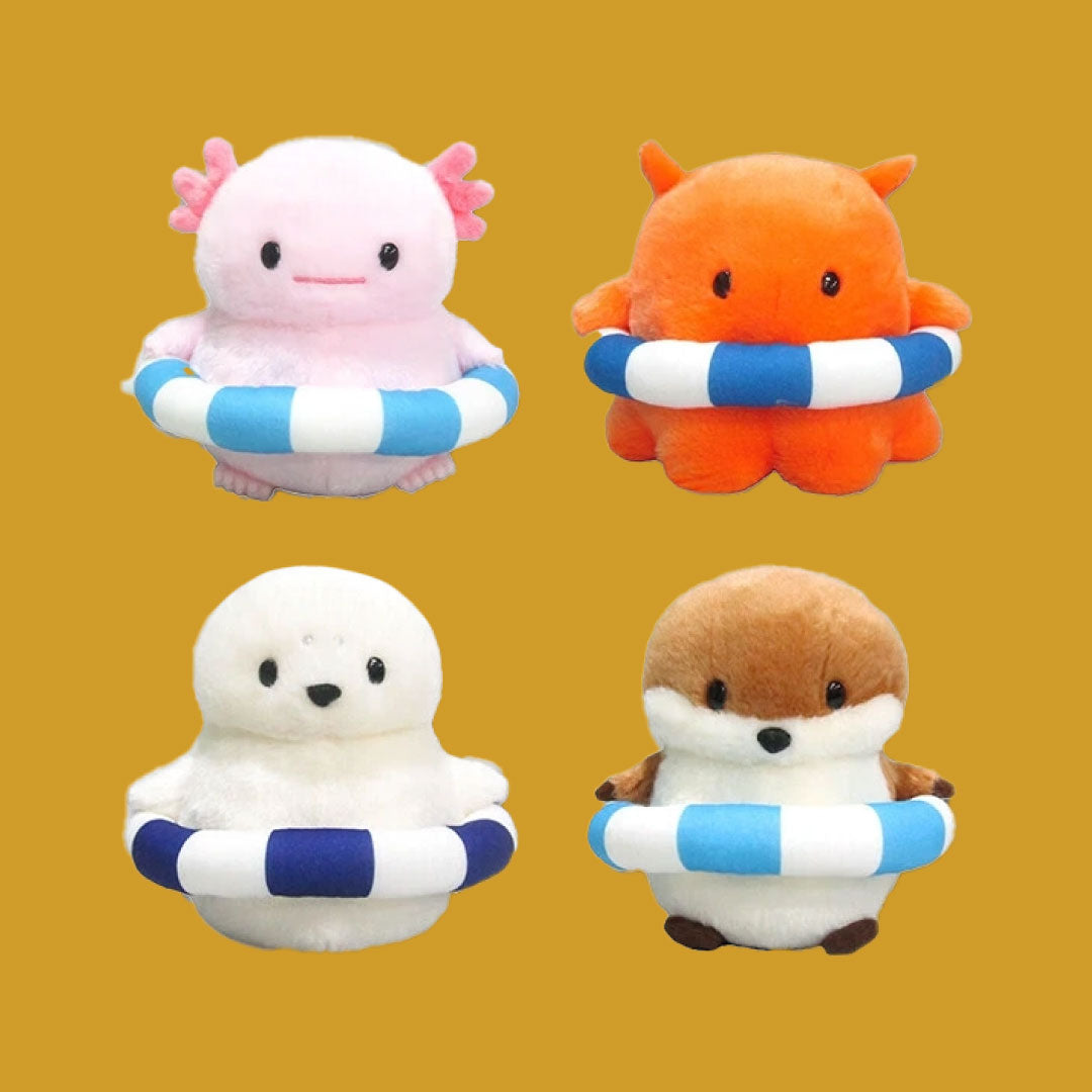 Kawaii Float Animal Plush- Otter
