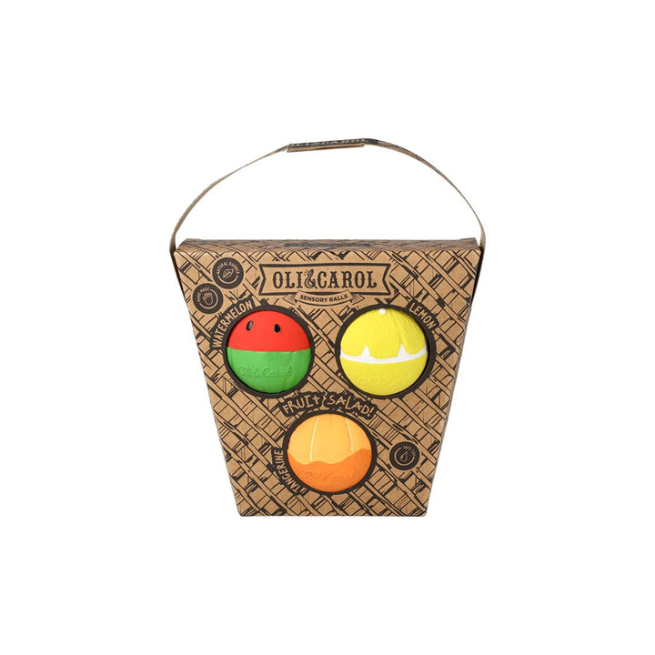 Oli & Carol Baby Ball Fruits