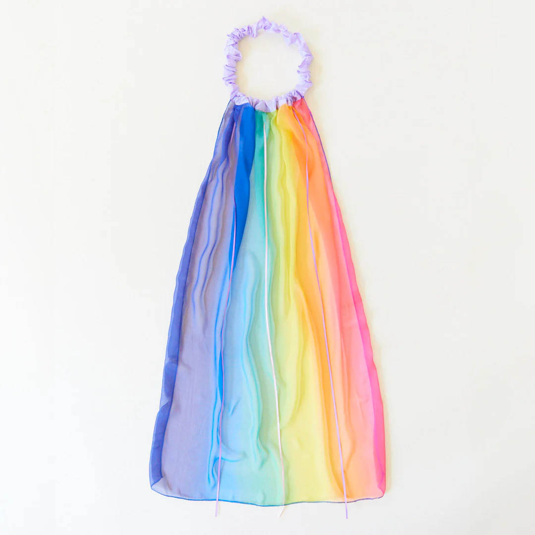 NEW Rainbow Play Veil Crown