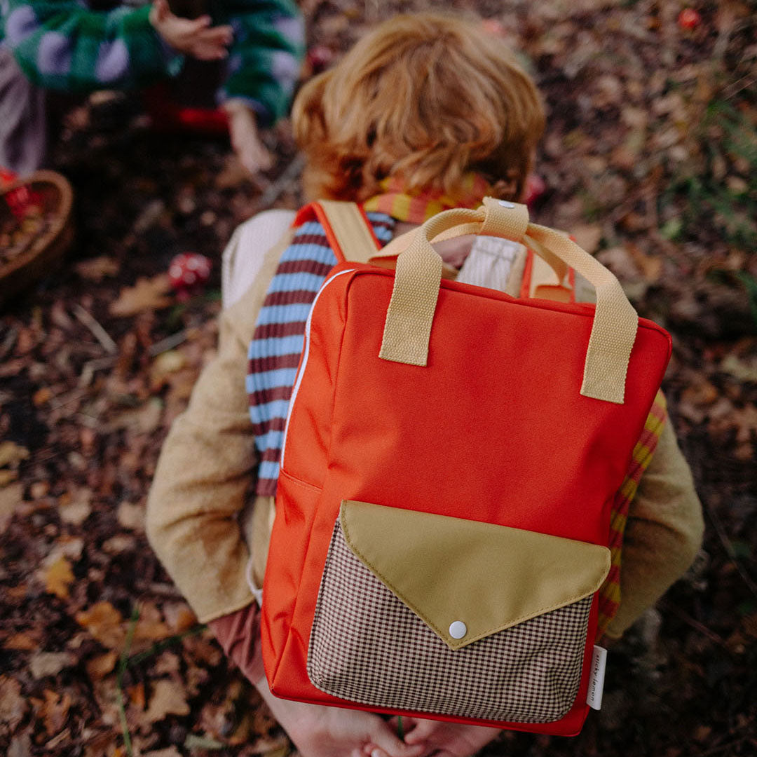 Medium Backpack Bag - Envelope - Campfire Orange