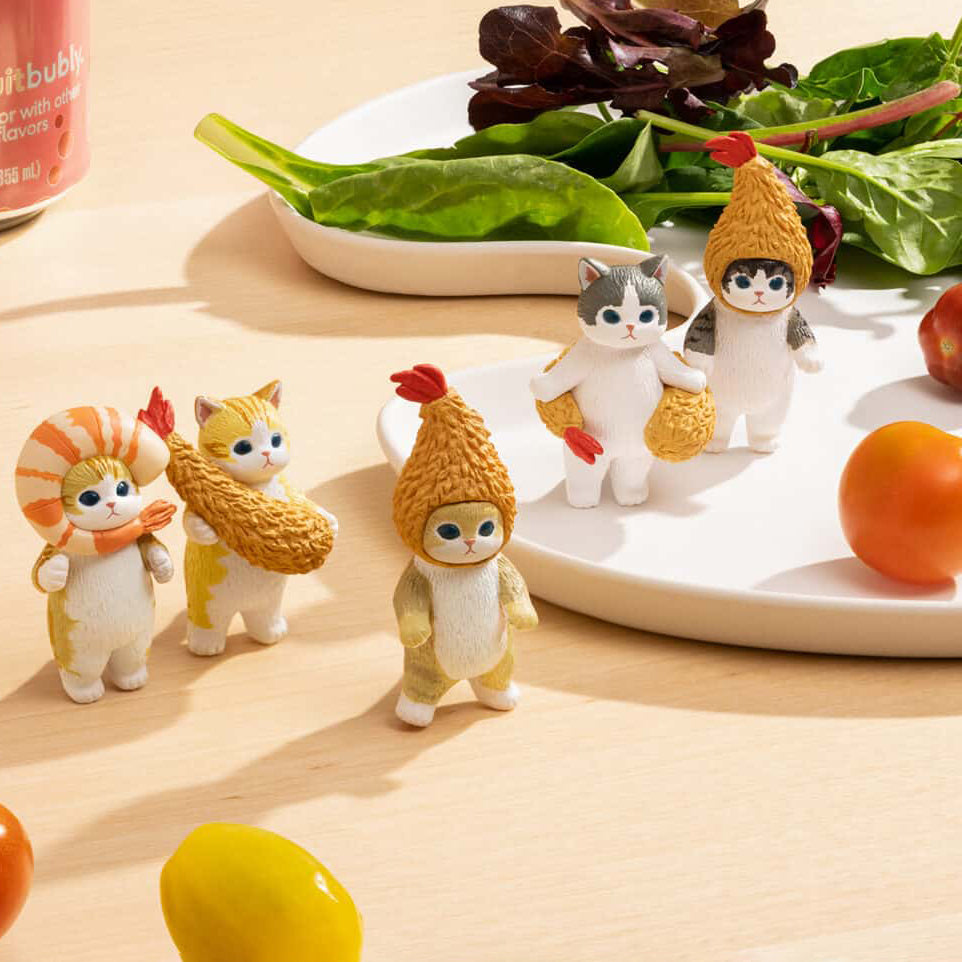 Japanese Blind Box: Mofusand Ebinyan Shrimp Figurine