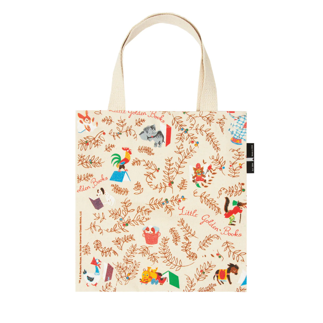Little Golden Books Mini Tote Bag- Double Sided