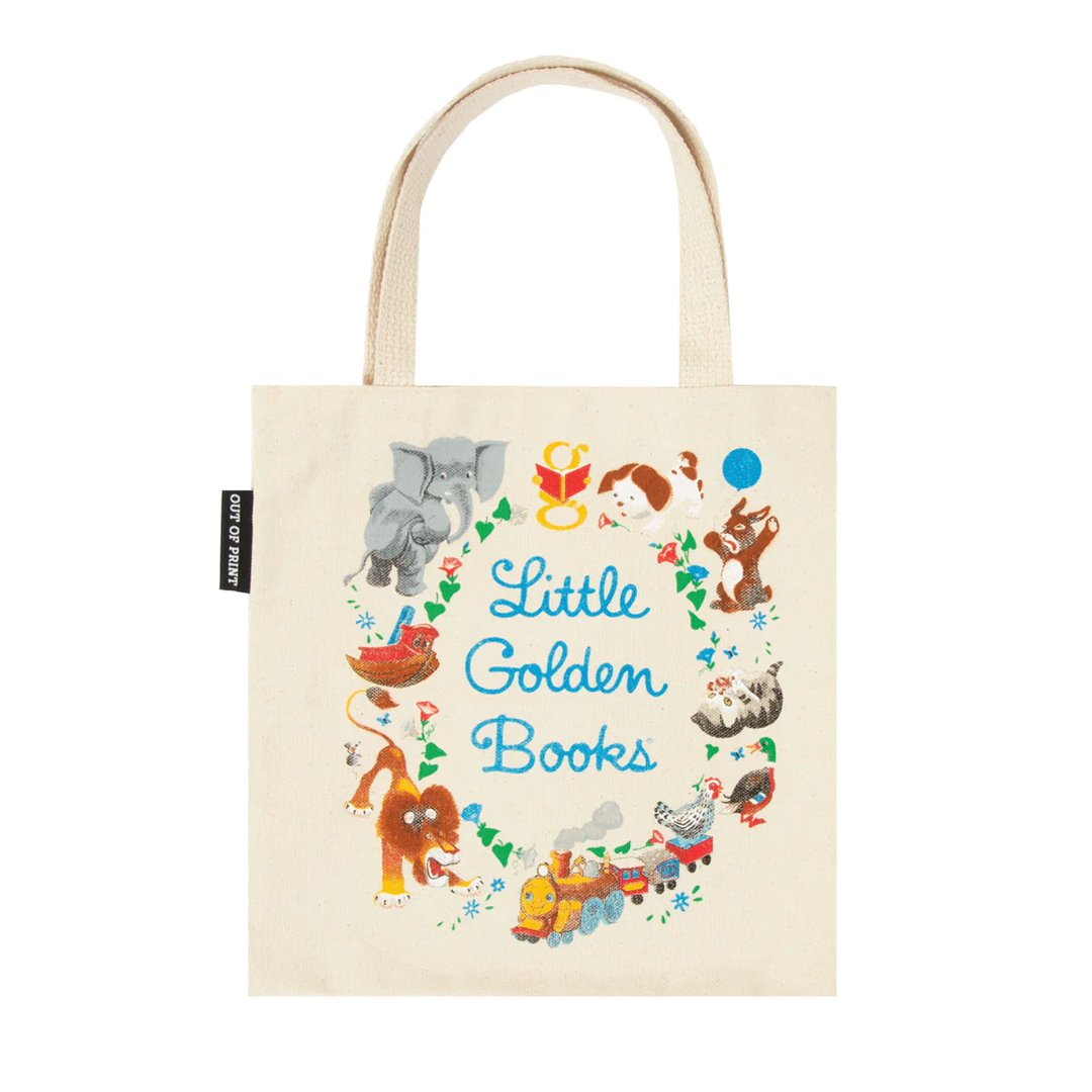 Little Golden Books Mini Tote Bag- Double Sided