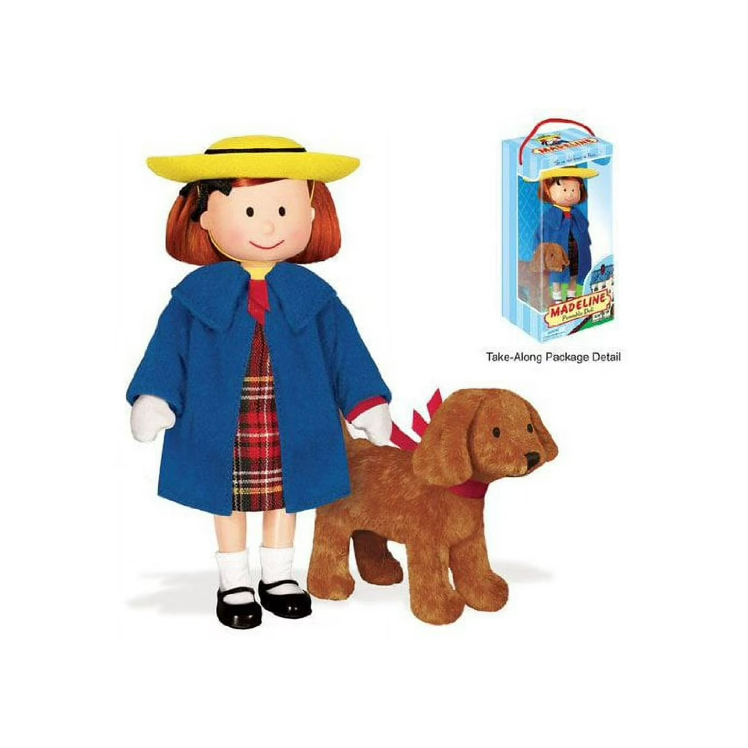 Classic Madeline 8" Poseable Doll with Dog Set