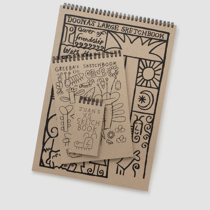 Doona and Greeba Sketchbooks: Available in 2 Sizes