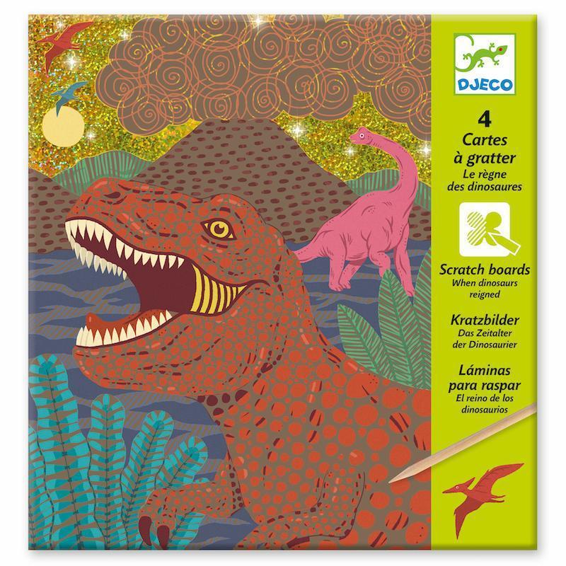 NEW Dinosaurs Scratch Cards