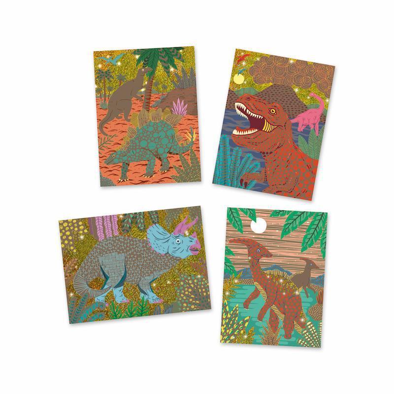 NEW Dinosaurs Scratch Cards
